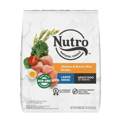 Nutro Natural Choice Large Breed Adult Chicken & Brown Rice Recipe Dry 30 lb