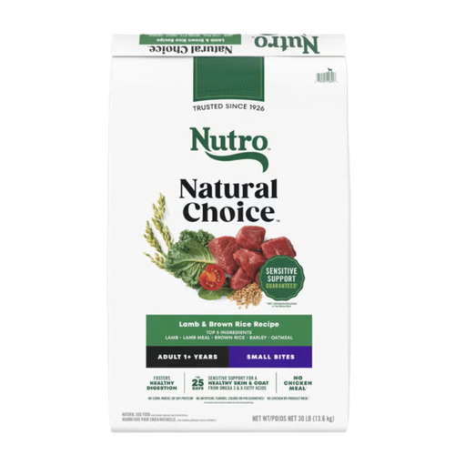 Nutro Lamb & Rice Small Bites Adult Dry Dog Food