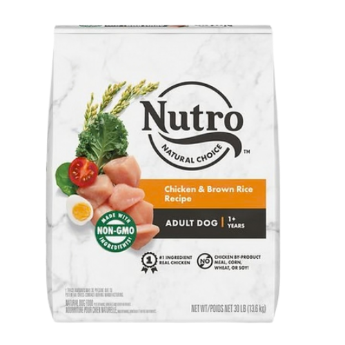 Nutro Natural Choice Adult Chicken & Brown Rice Recipe Dry Dog Food