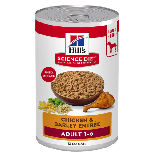 Hill's Science Diet Adult 1-6 Chicken & Barley Entree Canned Dog Food