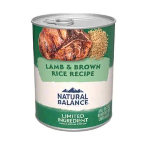 Natural Balance L.I.D. Limited Ingredient Diets Lamb & Brown Rice Forumla Canned Dog Food