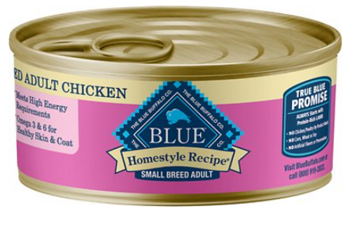 Blue Buffalo Homestyle Recipe Small Breed Chicken Dinner With Garden Vegetables Adult Canned Dog Food