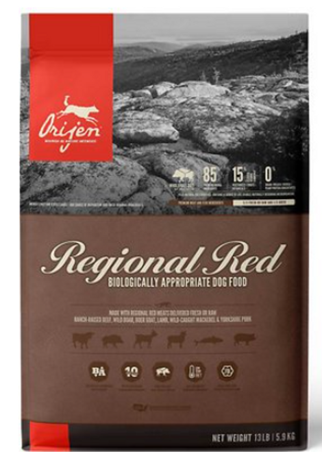 Orijen Regional Red Grain-Free Dry Dog Food