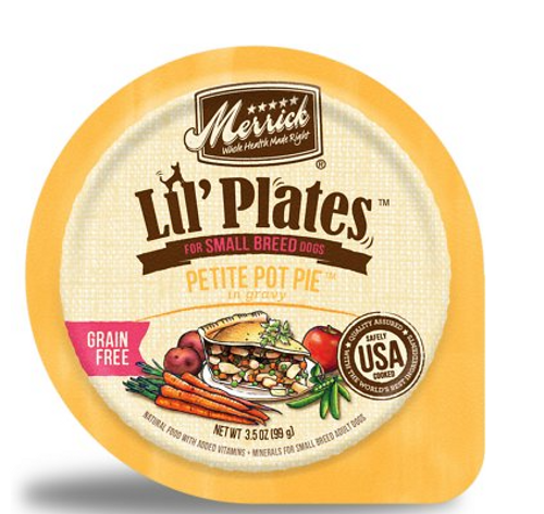 Merrick Lil' Plates Small Breed Petite Pot Pie Grain-Free Wet Dog Food