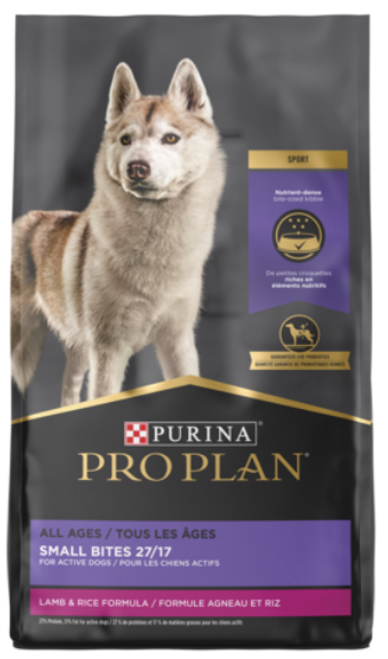 Purina Pro Plan All Life Stages Small Bites Lamb & Rice Formula Dry Dog Food 6 lb