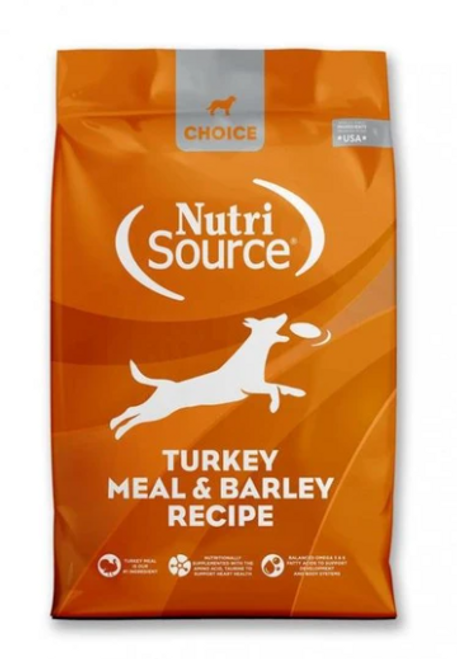Nutrisource Choice Turkey Meal & Barley Dry Dog Food