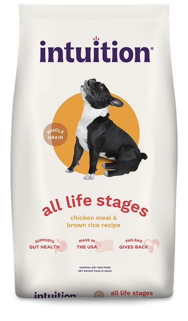 Intuition All Life Stages Chicken Meal & Brown Rice Recipe Dry Dog Food Intuition All Life Stages Chicken Meal & Brown Rice Recipe Dry Dog Food