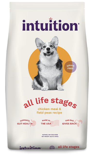 Intuition Grain- Free All Life Stages Chicken Meal & Field Peas Recipe Dry Dog Food