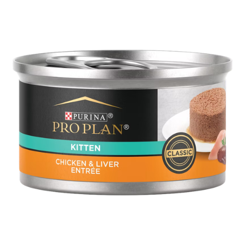 Purina Pro Plan Development Chicken & Liver Entrée Classic Wet Cat Food for Kittens
