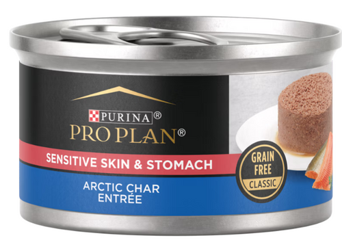 Purina Pro Plan Focus Sensitive Skin & Stomach Classic Arctic Char Grain-Free Entree Canned Cat Food