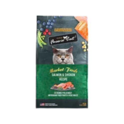 Fussie Cat Market Fresh Salmon & Chicken Recipe Grain-Free Dry Cat Food