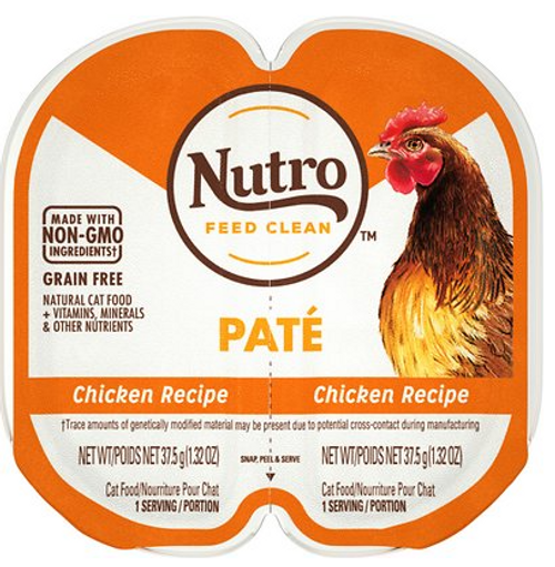 Nutro Perfect Portions Real Chicken Pate Grain-Free Wet Cat Food