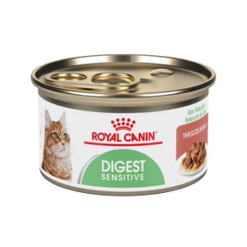 Royal Canin Feline Care Nutrition Digest Sensitive Thin Slices In Gravy Canned Cat Food
