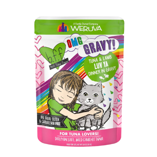 Weruva B.F.F. Oh My Gravy Luv Ya Tuna & Lamb Dinner In Gravy Grain-Free Wet Cat Food