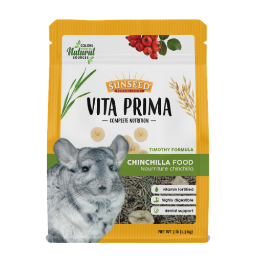 Sunseed Vita Prima Complete Nutrition Chinchilla Food 3 lb