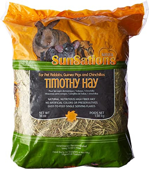 Sunseed Sunsations Spring Harvest Timothy Hay For Small Animals