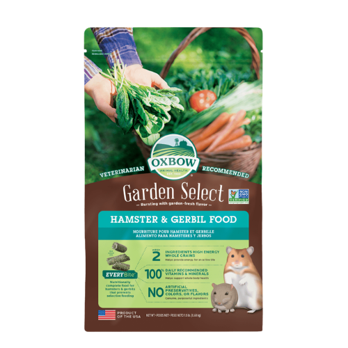 Oxbow Garden Select Hamster & Gerbil Food 1.5 lb