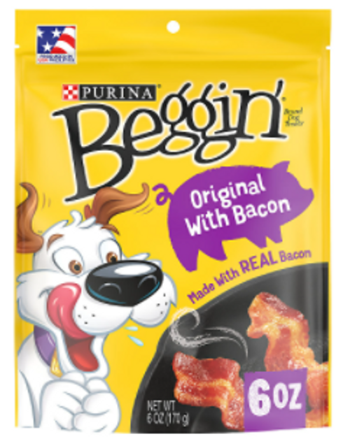 Purina Beggin' Strips Bacon Flavor Dog Treats