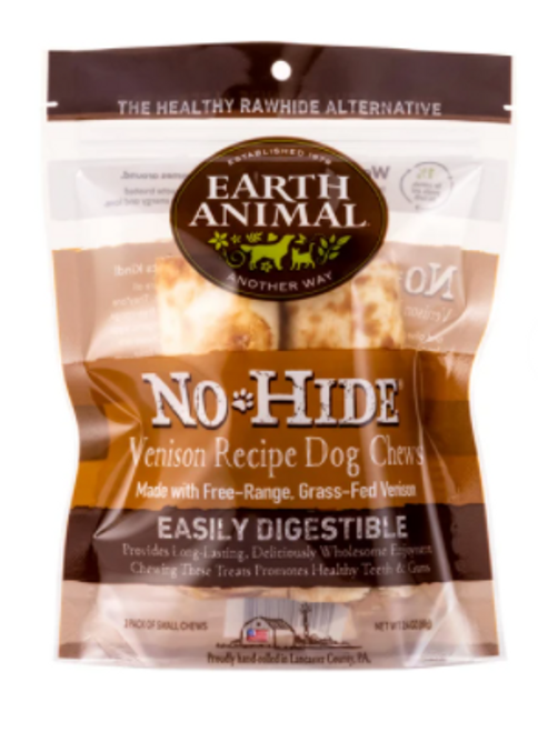 Earth Animal 7 in No-Hide Vension Chew For Dogs