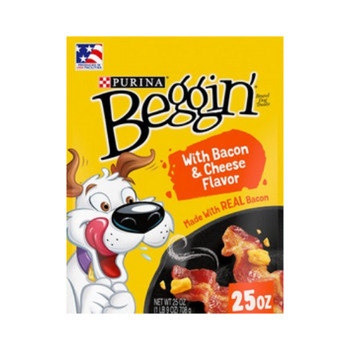 Purina Beggin' Strips Bacon & Cheese Flavor Dog Treats 25 oz
