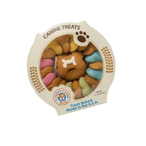 Claudia's Canine Bakery Pastel Party Bone Dog Treat 