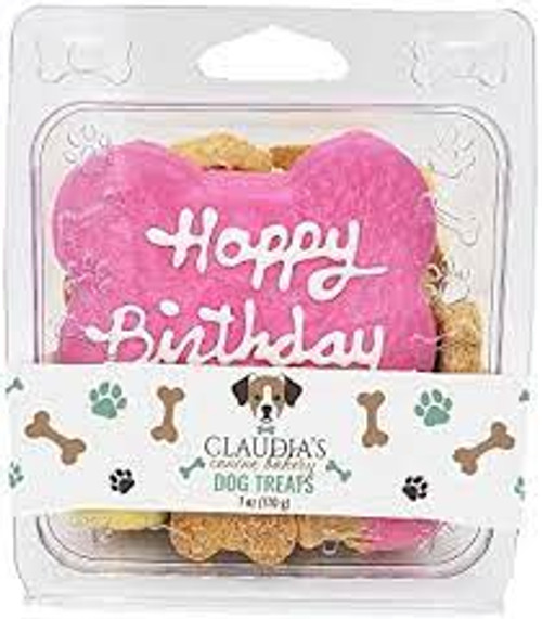 Claudia's Canine Bakery Birthday Bone Dog Treat 