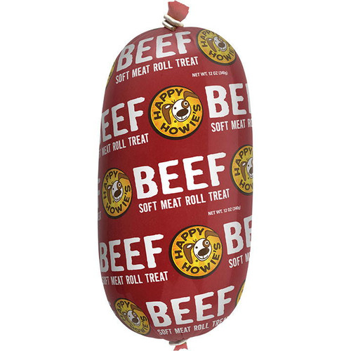 Happy Howie's Beef Treat Roll for Dogs 12 oz