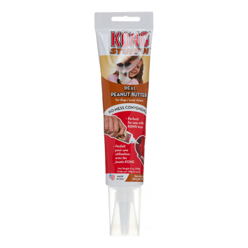 Kong Stuff 'N Real Peanut Butter Treat Tube 5 oz