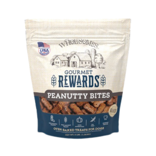 Wholesomes Rewards Peanutty Bites Biscuits 3 lb