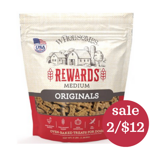 Wholesomes Rewards Large Original Biscuits 3 lb