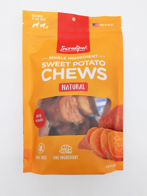 Incredipet Sweet Potato Chews 8 oz