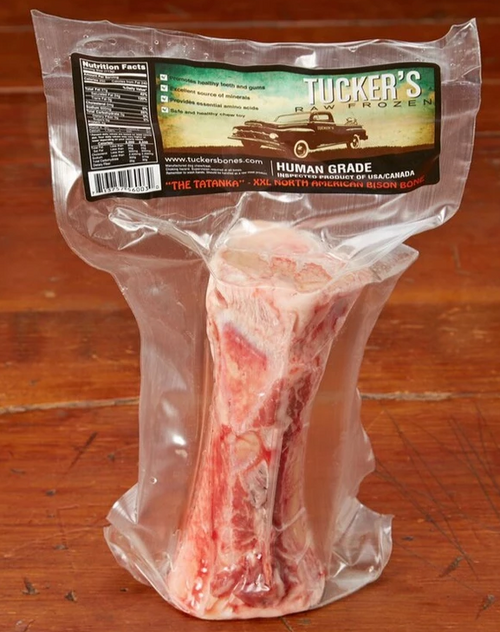 Tucker's Raw Frozen Tatanka Bison Bone Dog Chew XXL