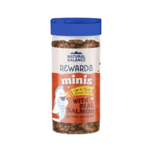 Natural Balance Rewards Minis Dog Treats with Real Salmon 5.3 oz