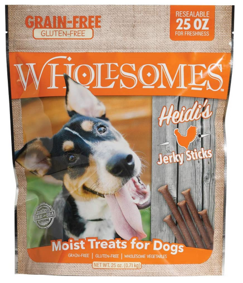 Wholesomes Wholesomes Heidi's Jerky Sticks Dog Treats 25 oz