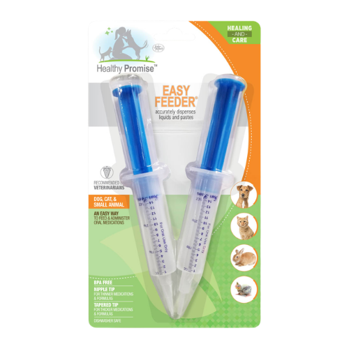 Four Paws Easy Feeder Syringe for Small Animals, 0.5 oz 2 ct
