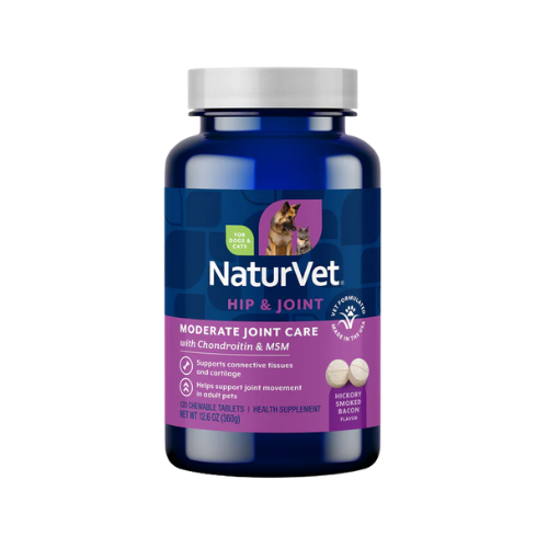 Naturvet Glucosamine DS Plus Level 2 Dog Chewable Tabs 120 ct