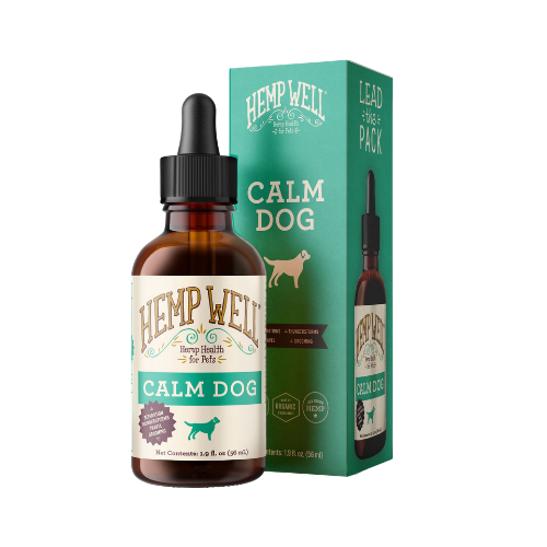 Hemp Well Hemp Relief 300 Oil Liquid Dog Supplement 2 oz