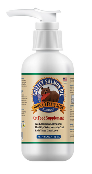 Grizzly Pet Products Salmon Oil Dog Food Supplement