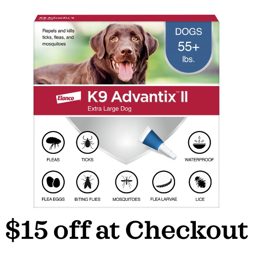 K9 Advantix II Topical Flea & Tick Treatment for Dogs over 55 lbs