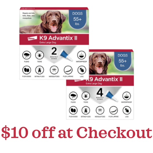 K9 Advantix II Topical Flea & Tick Treatment for Dogs over 55 lbs