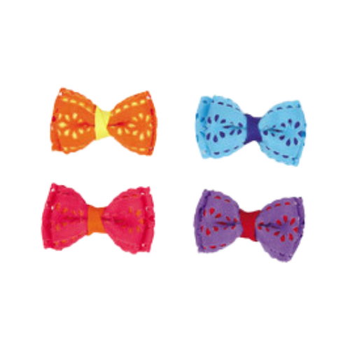 Aria Sunshine Dog Bow 