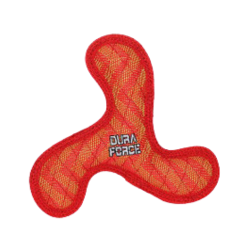 Tuffy's Duraforce Junior Flexible Material Boomerang Dog Toy 
