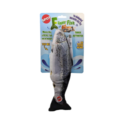 Spot Ethical Pet Flippin' Fish Catnip Cat Toy 