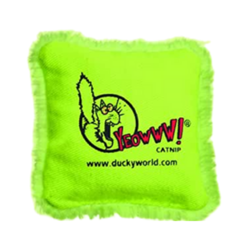 Yeowww Refillable Catnip Pillow Cat Toy