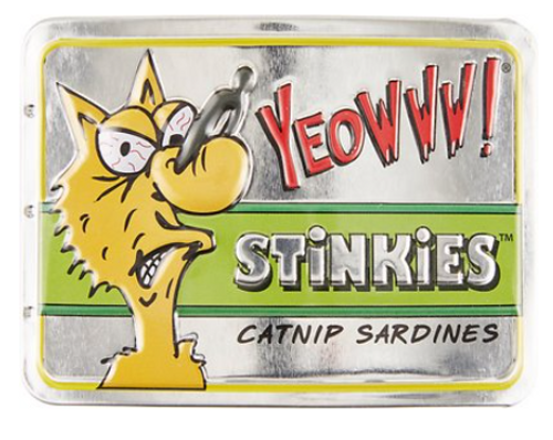 Yeowww Stinkies Catnip Sardines Toy 3 pk