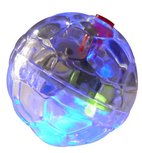 Spot Ethical Pet Motion Activated Led Ball Cat Toy 