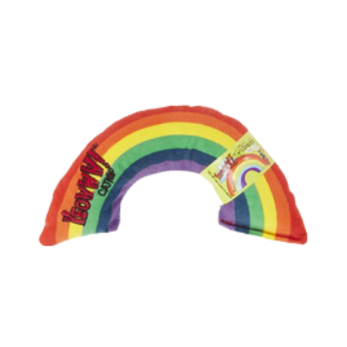 Yeowww Rainbow Catnip Pillow Cat Toy 