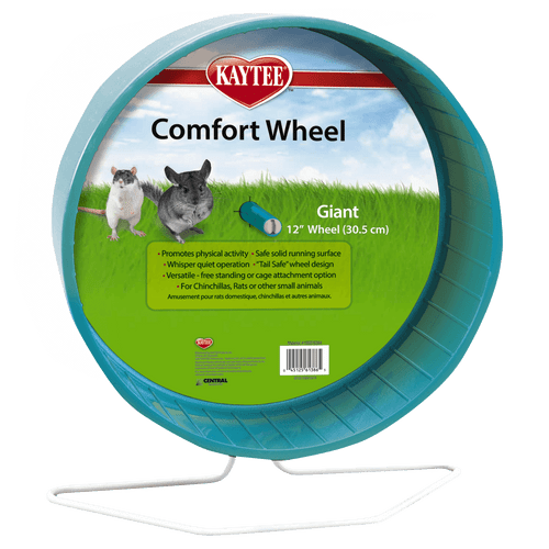 Kaytee Small Comfort Exercise Wheel For Small Animals, Assorted Colors Kaytee Small Comfort Exercise Wheel For Small Animals, Assorted Colors