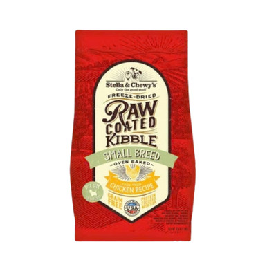 Stella & Chewy's Raw Coated Kibble Cage-Free Chicken Recipe Small Breed Grain-Free Dry Dog Food