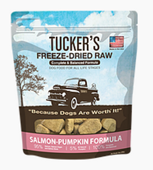 Tucker's Freeze-Dried Salmon & Pumpkin Dog Food 14 oz